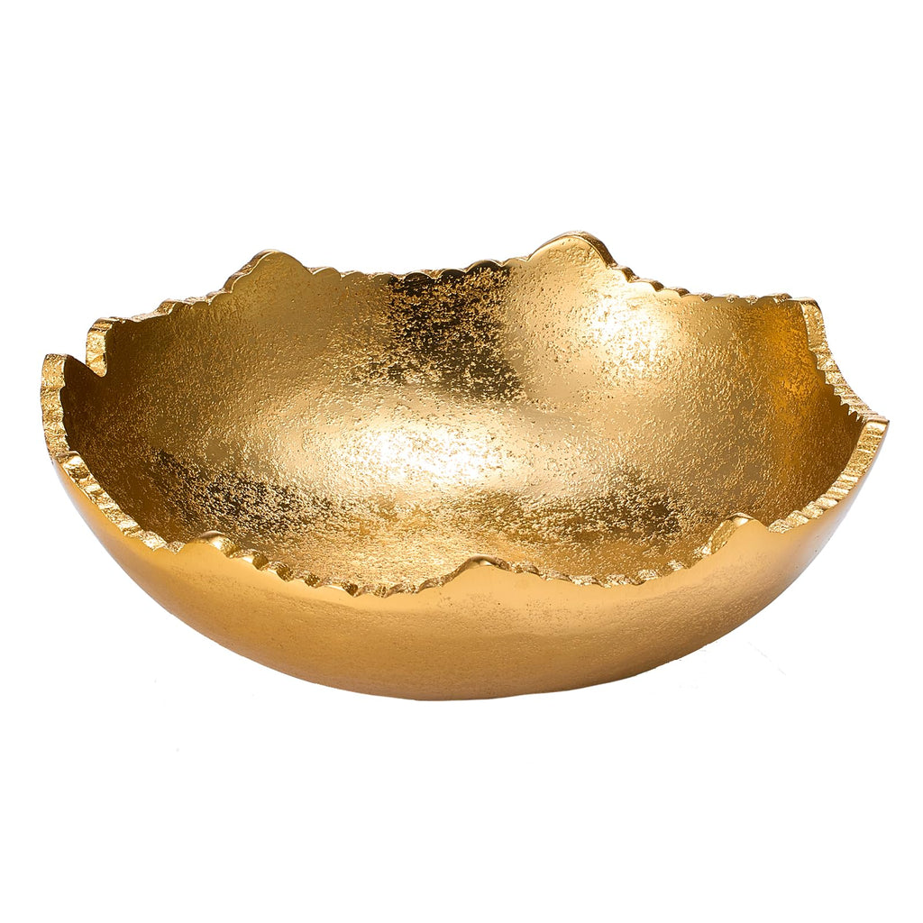Halo Decorative Gold Moon Bowl