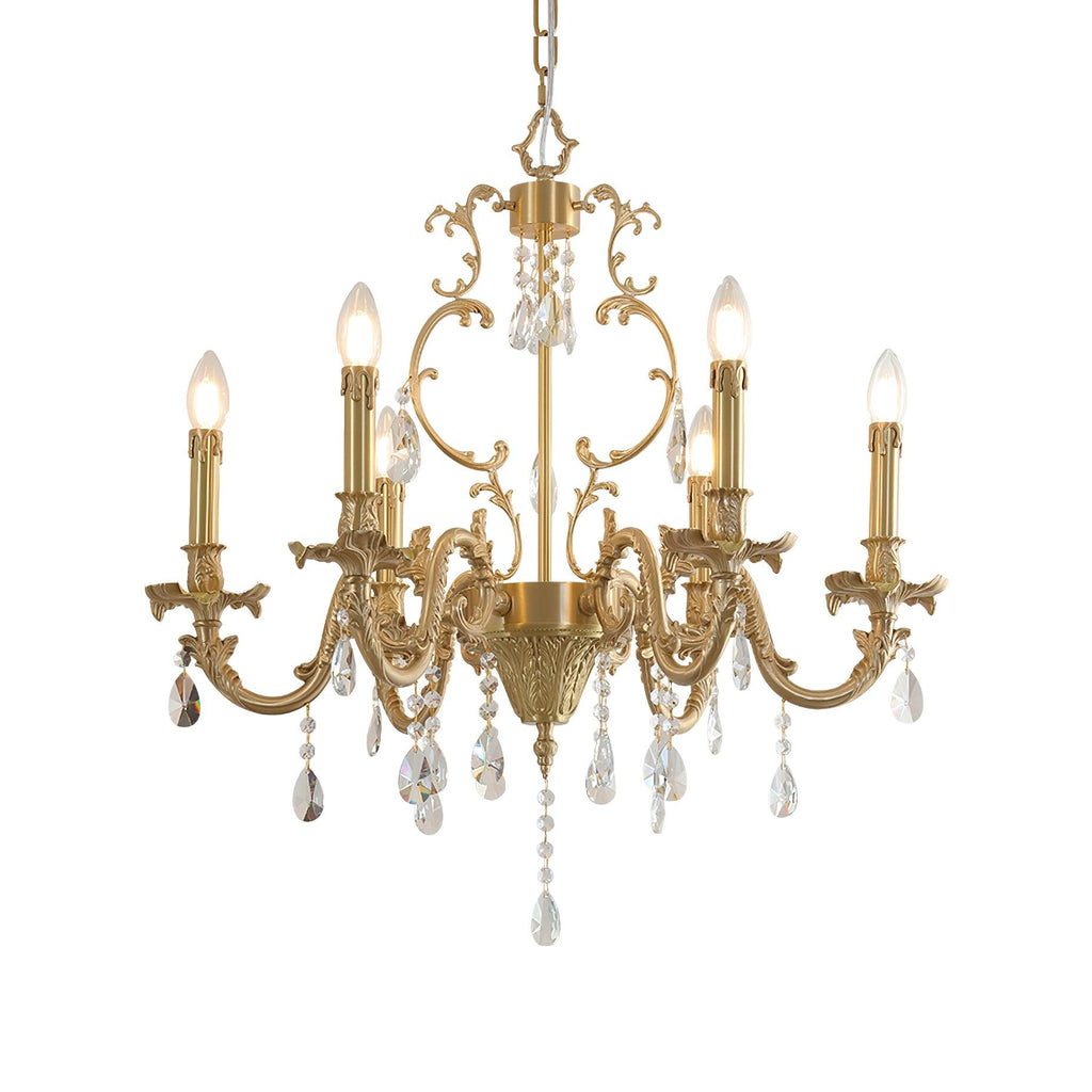 Mira Light Crystal Classic Traditional Chandelier