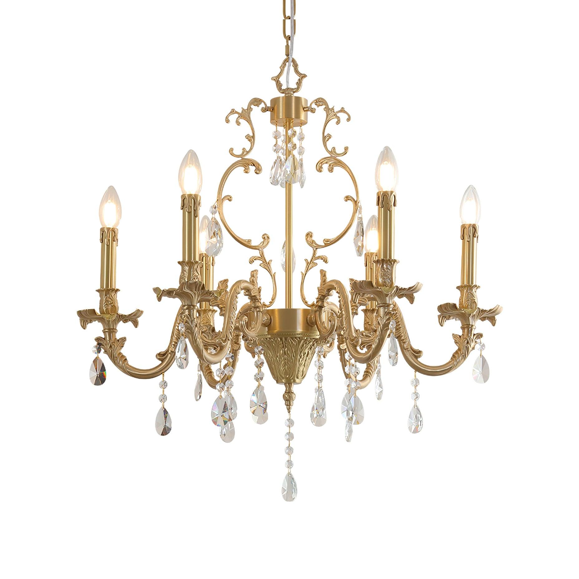 Mira Light Crystal Classic Traditional Chandelier