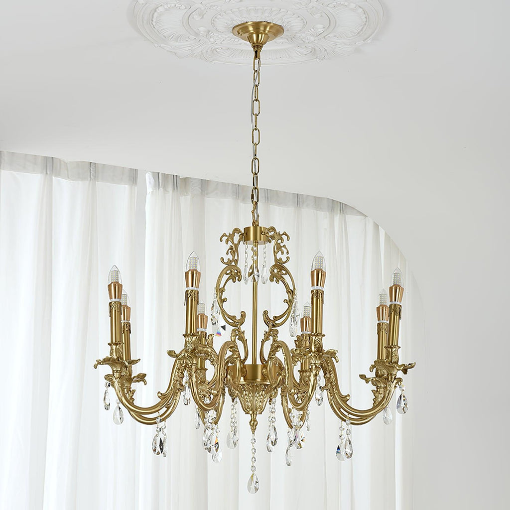 Mira Light Crystal Classic Traditional Chandelier