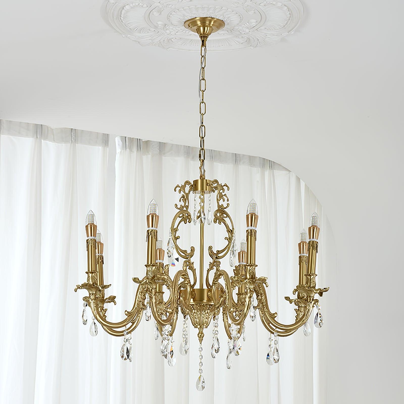 Mira Light Crystal Classic Traditional Chandelier