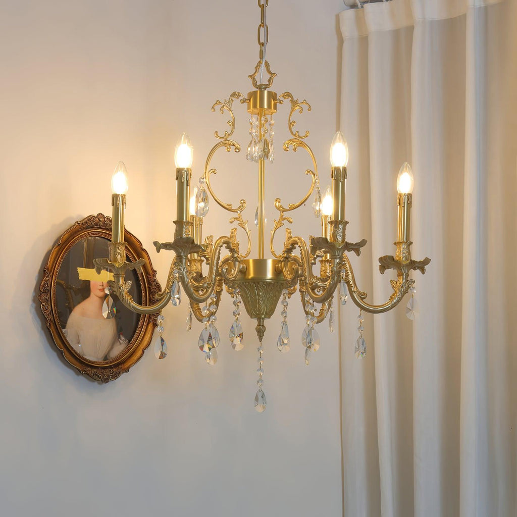 Mira Light Crystal Classic Traditional Chandelier