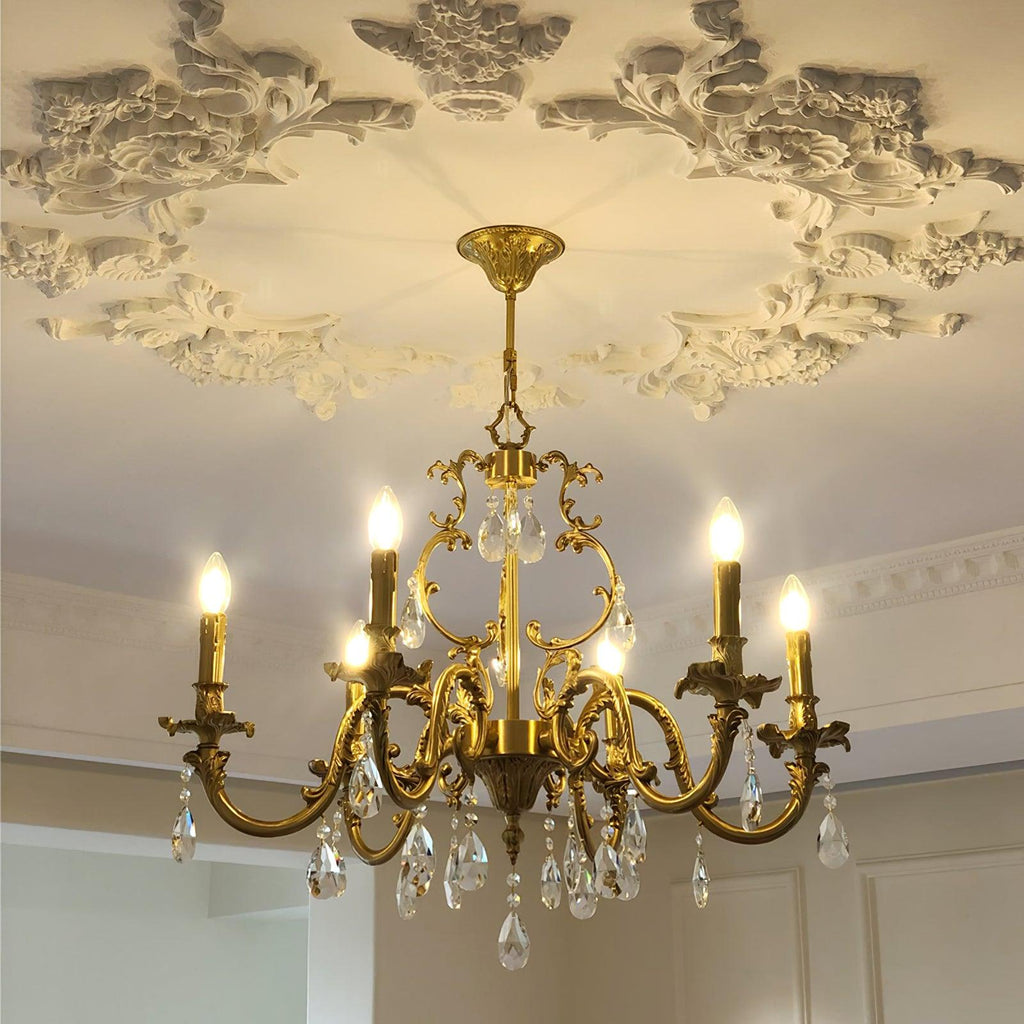 Mira Light Crystal Classic Traditional Chandelier