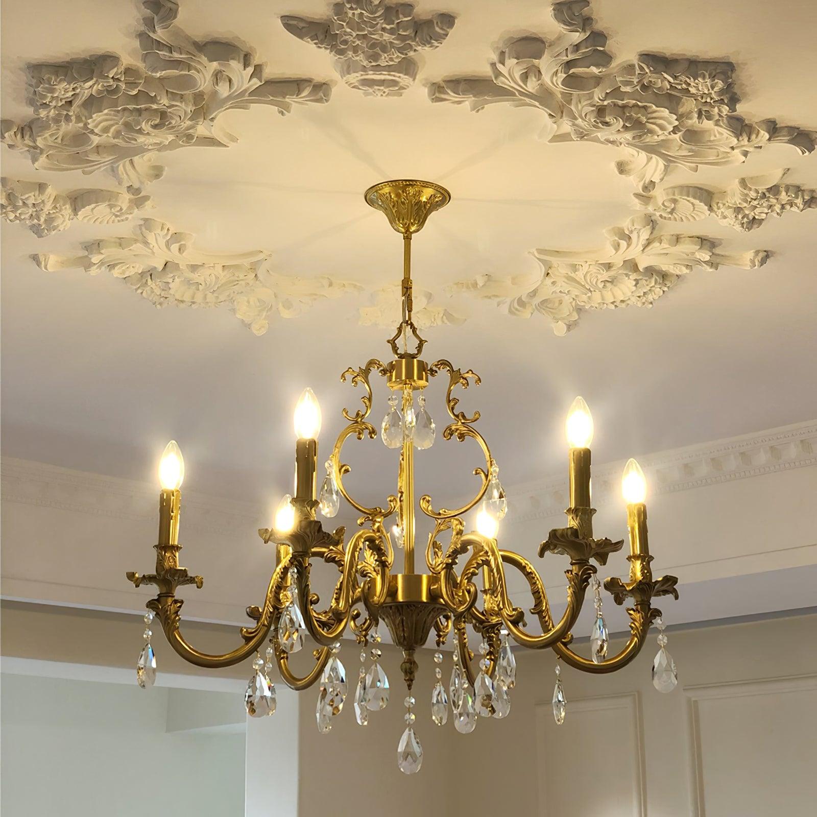 Mira Light Crystal Classic Traditional Chandelier