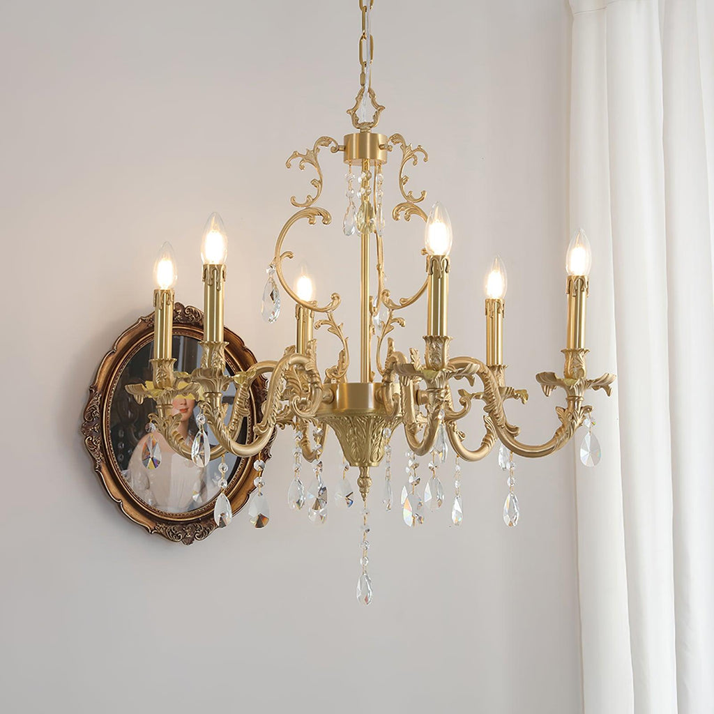 Mira Light Crystal Classic Traditional Chandelier