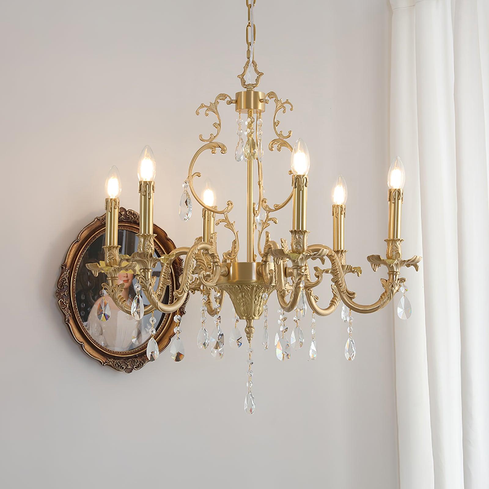 Mira Light Crystal Classic Traditional Chandelier