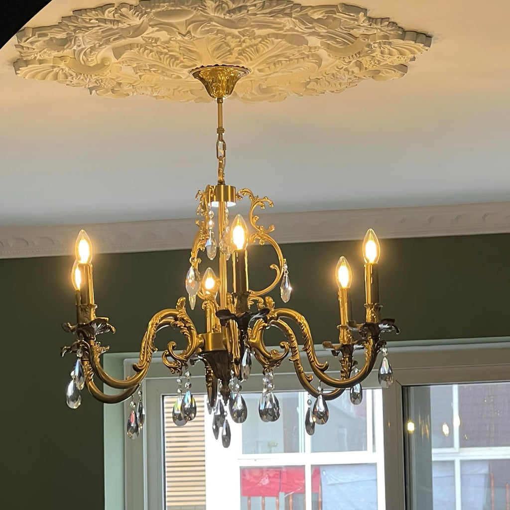 Mira Light Crystal Classic Traditional Chandelier