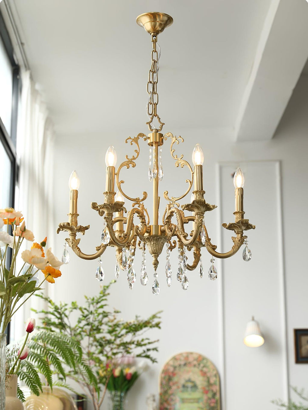 Mira Light Crystal Classic Traditional Chandelier