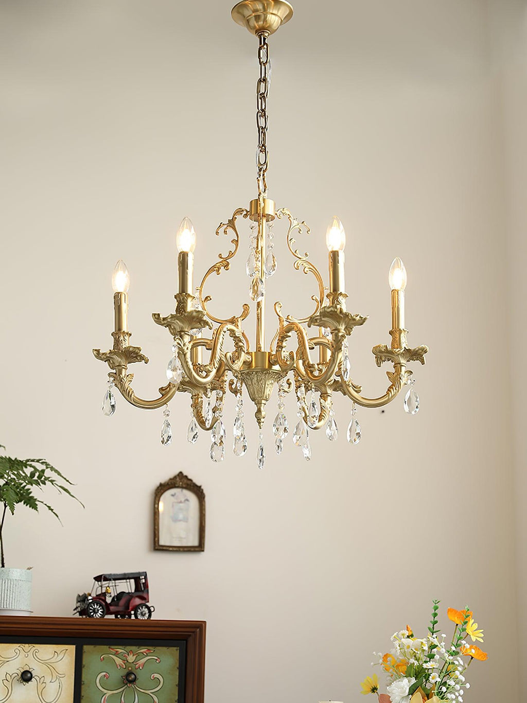 Mira Light Crystal Classic Traditional Chandelier