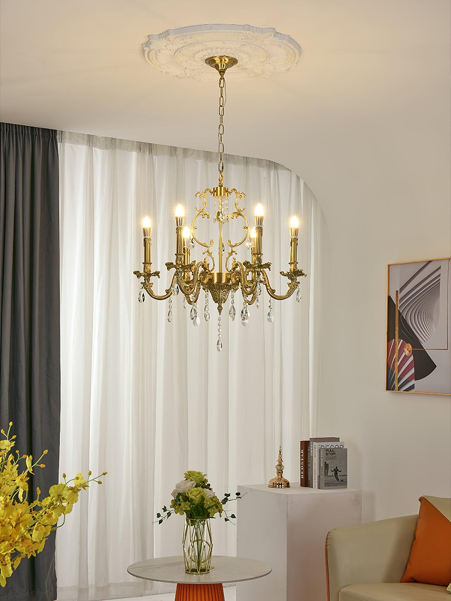 Mira Light Crystal Classic Traditional Chandelier