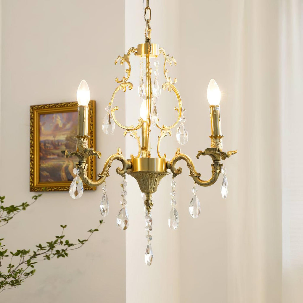 Mira Light Crystal Classic Traditional Chandelier