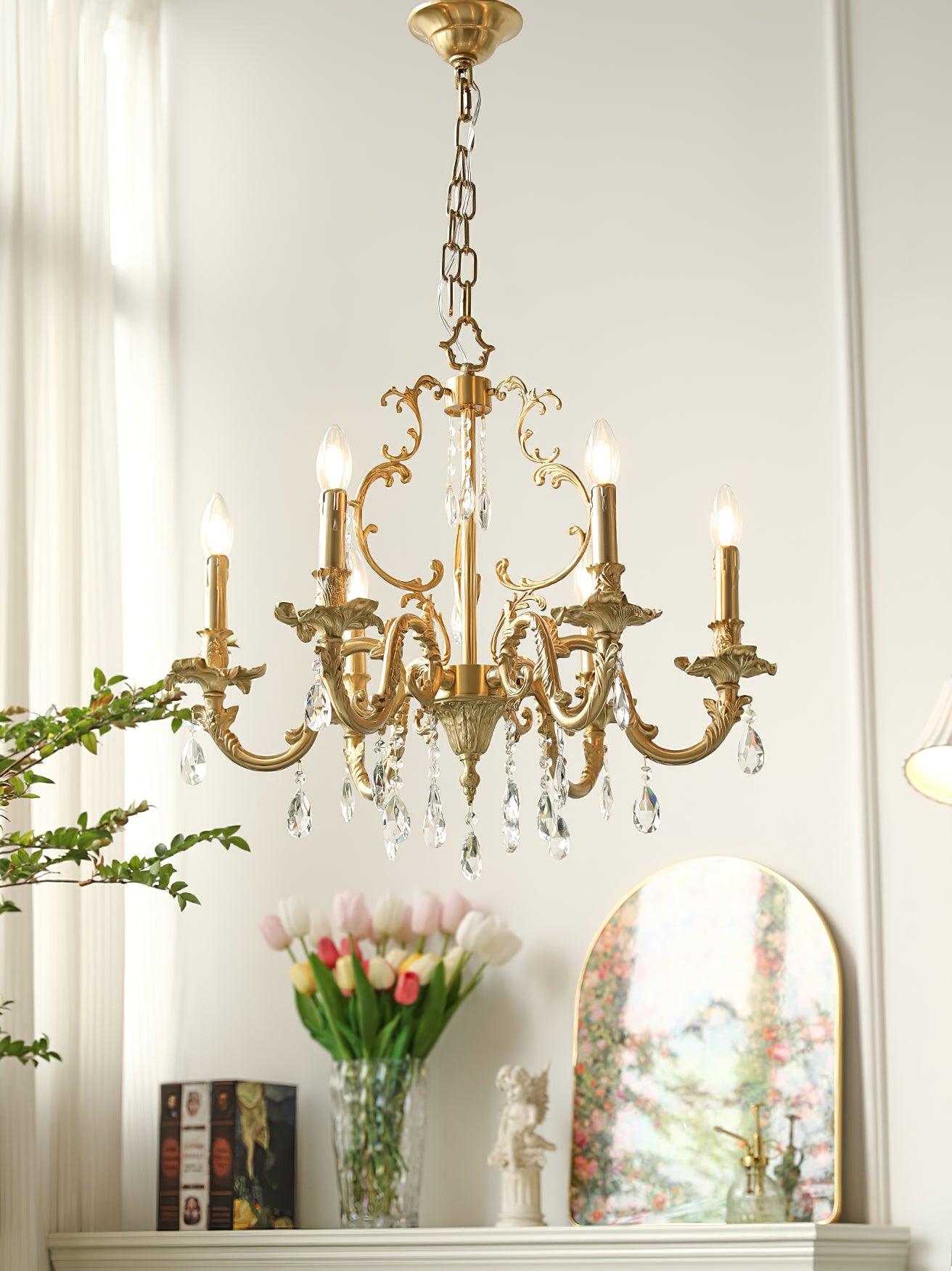 Mira Light Crystal Classic Traditional Chandelier
