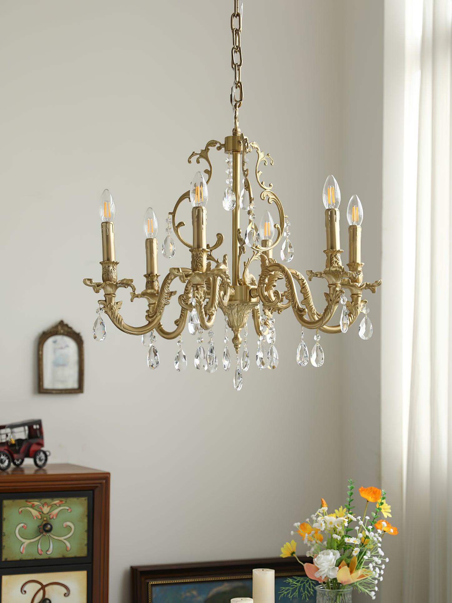 Mira Light Crystal Classic Traditional Chandelier