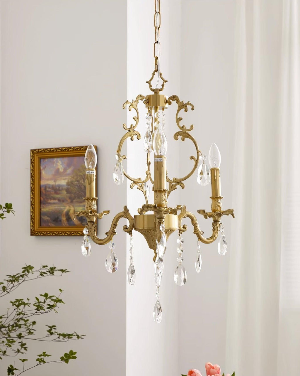 Mira Light Crystal Classic Traditional Chandelier
