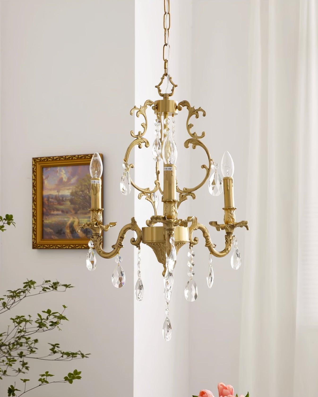Mira Light Crystal Classic Traditional Chandelier