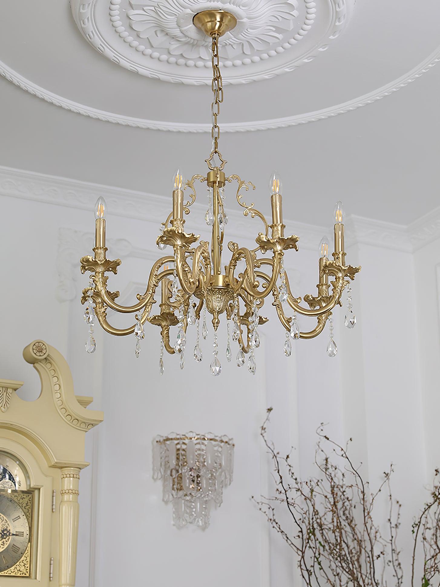 Mira Light Crystal Classic Traditional Chandelier