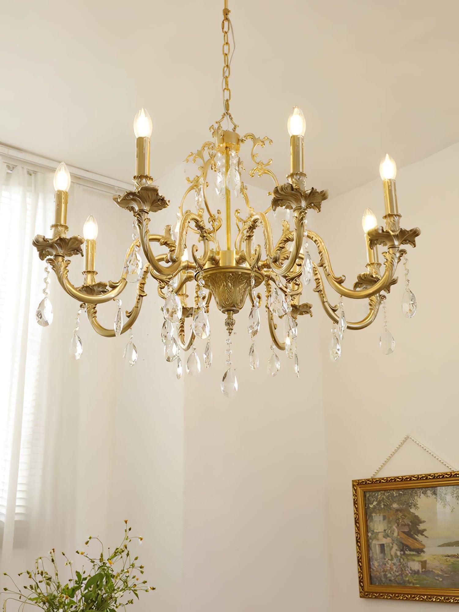 Mira Light Crystal Classic Traditional Chandelier