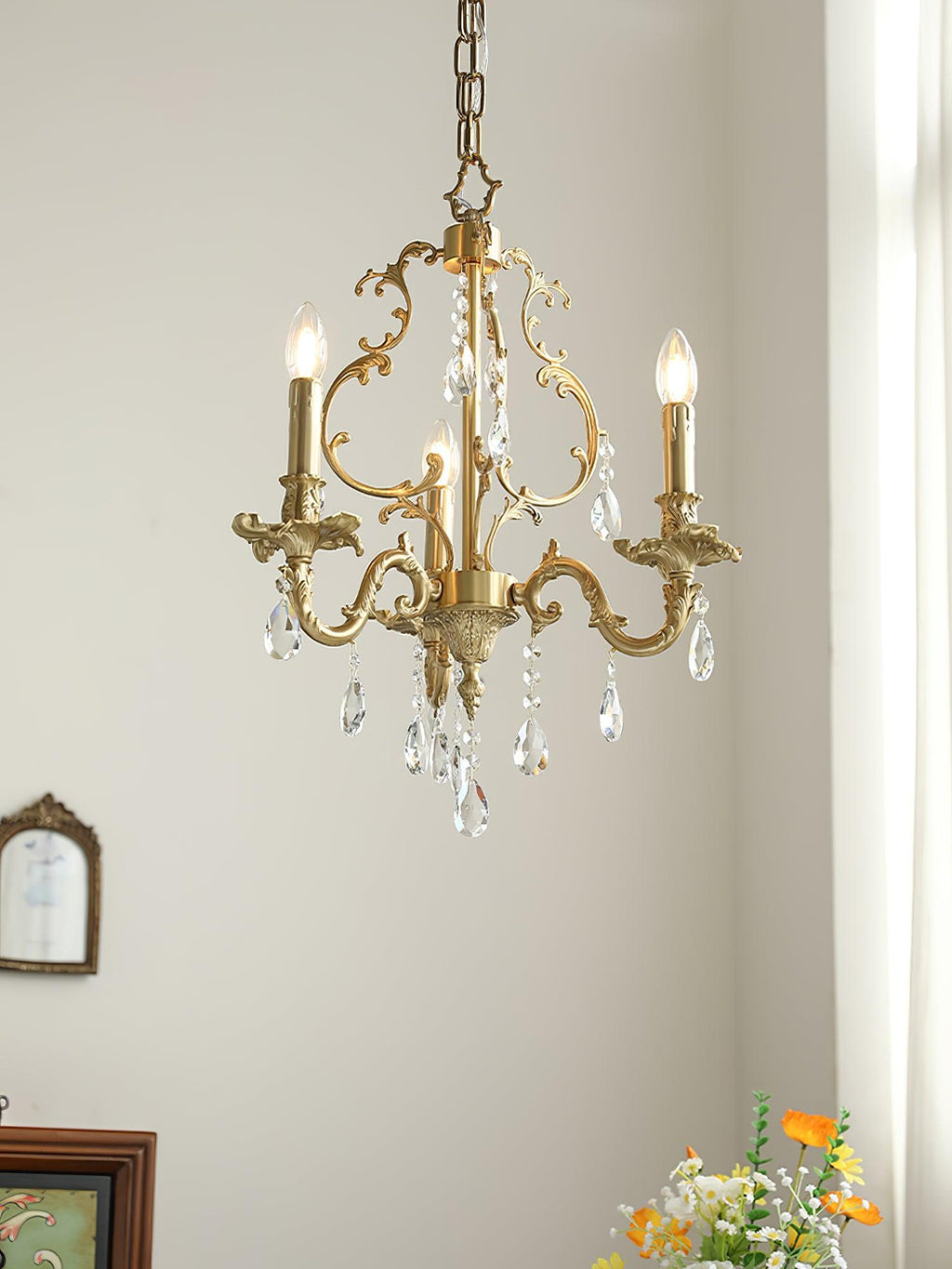 Mira Light Crystal Classic Traditional Chandelier
