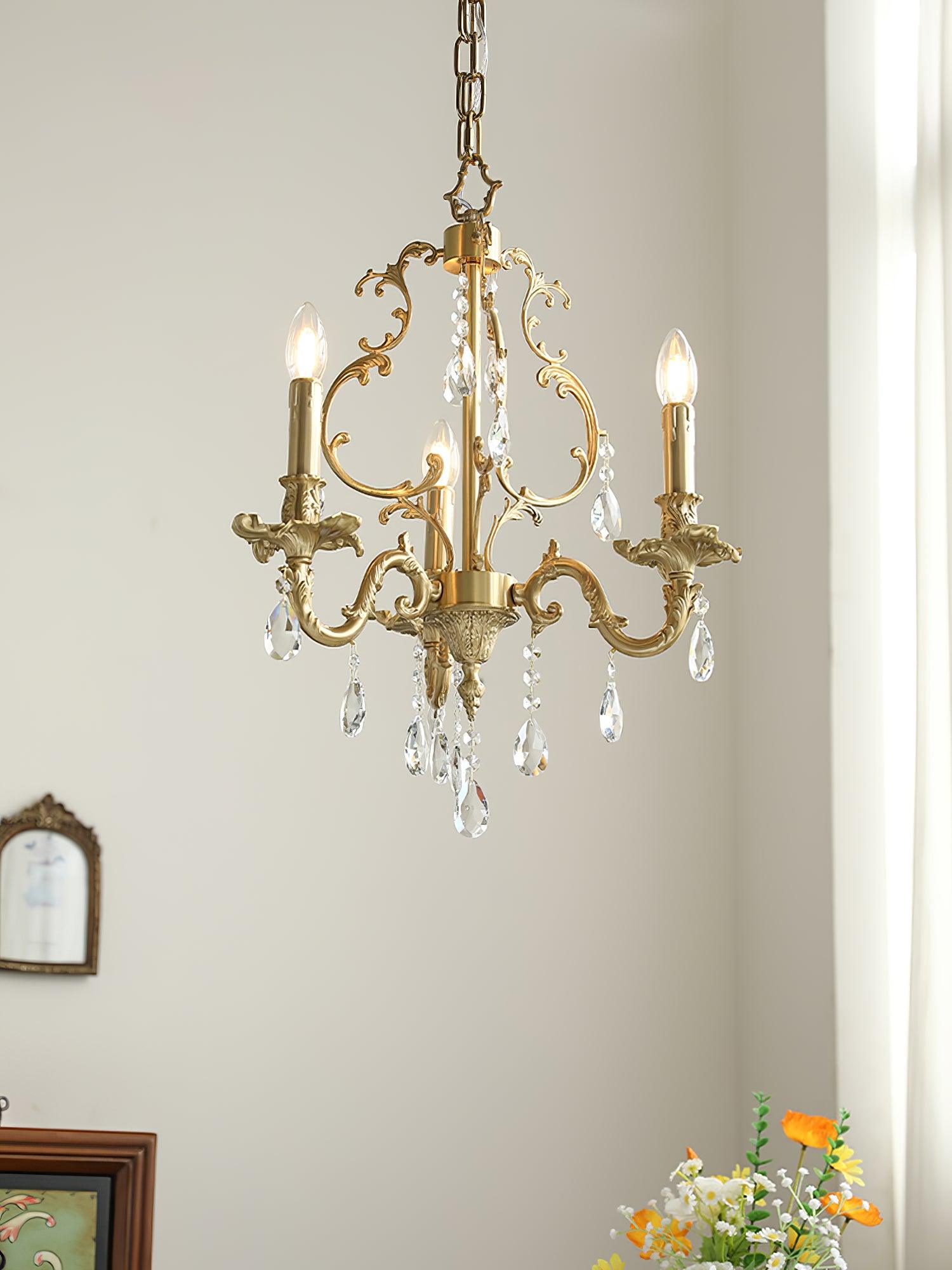 Mira Light Crystal Classic Traditional Chandelier