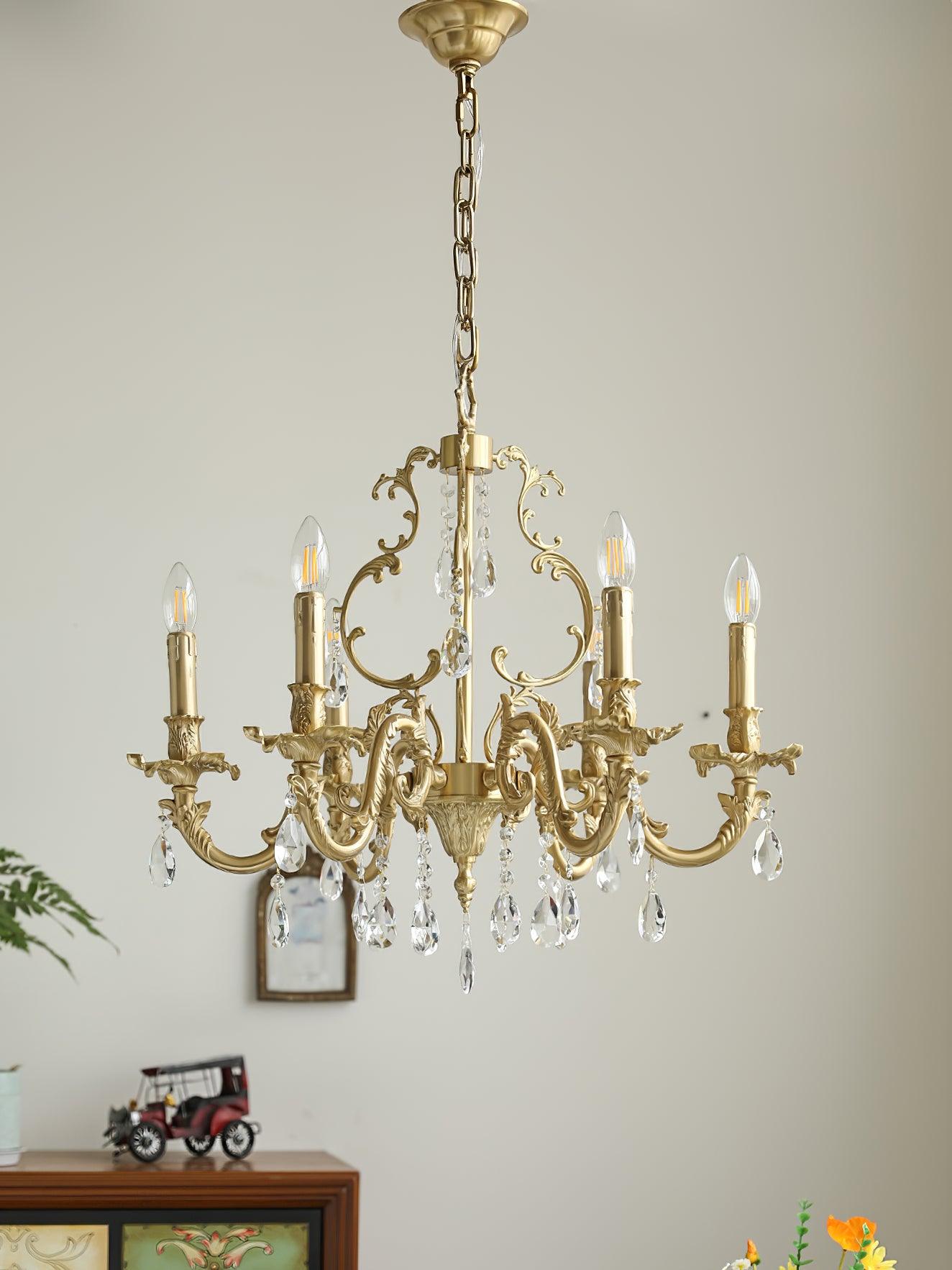 Mira Light Crystal Classic Traditional Chandelier