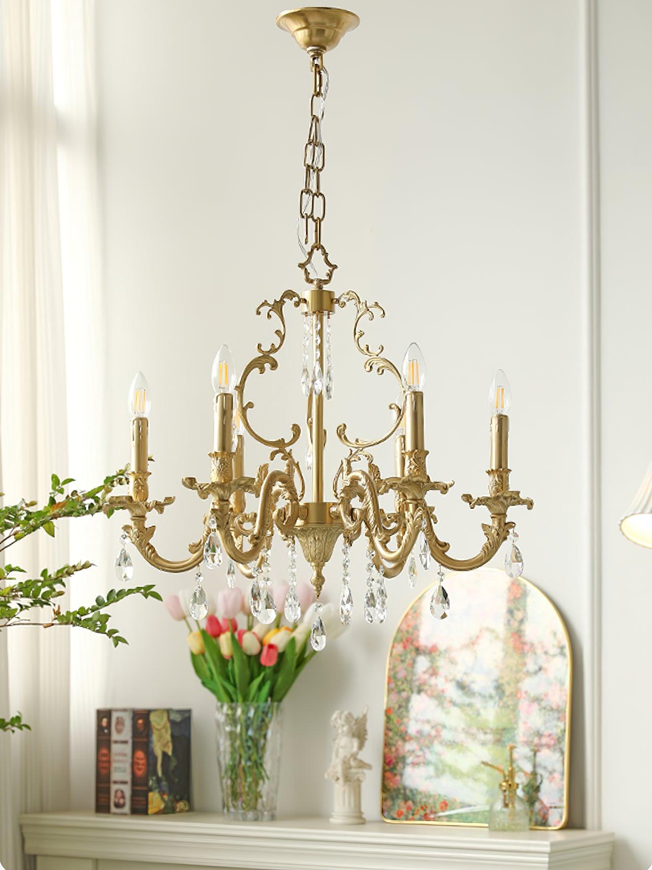 Mira Light Crystal Classic Traditional Chandelier
