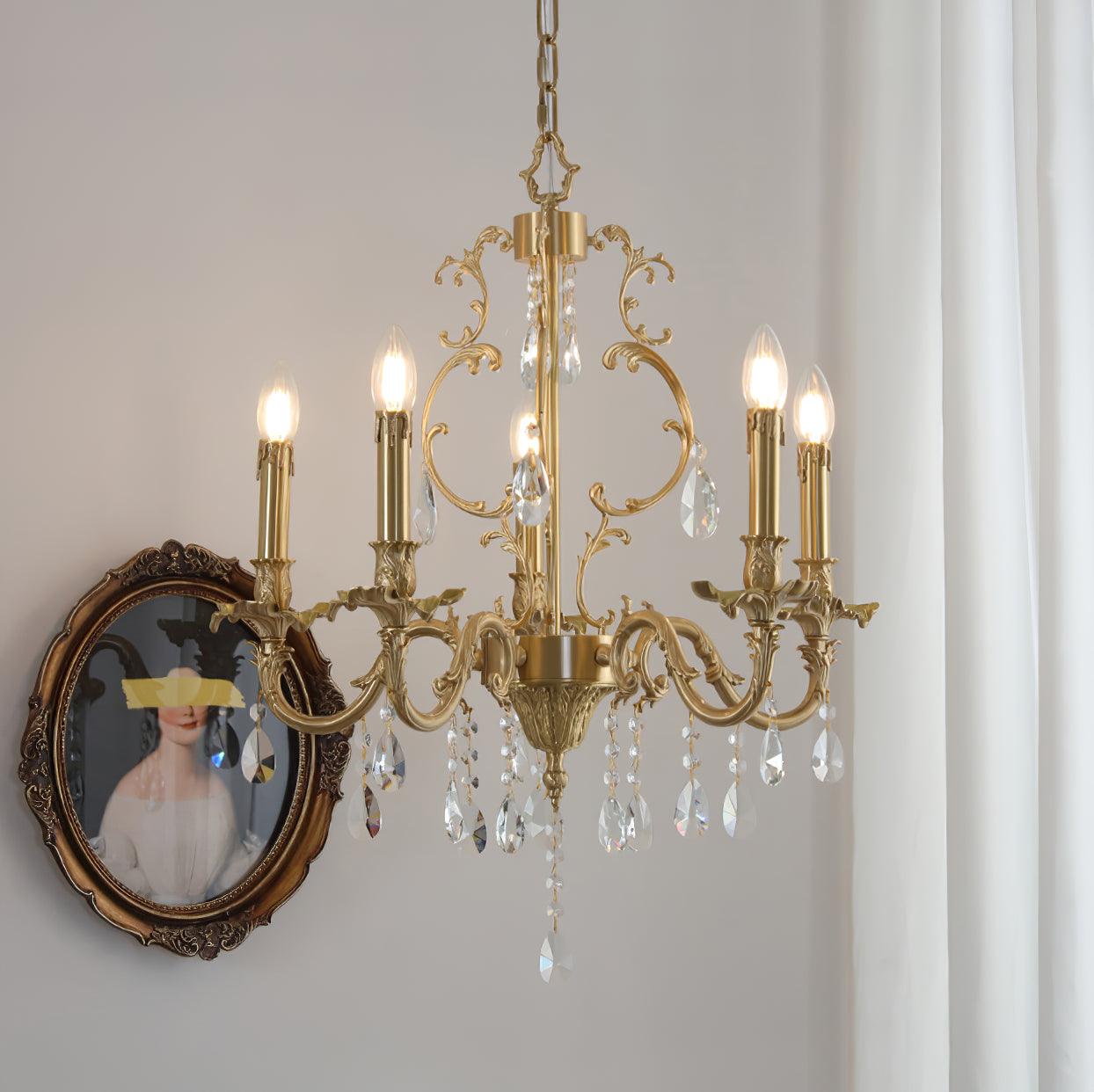 Mira Light Crystal Classic Traditional Chandelier