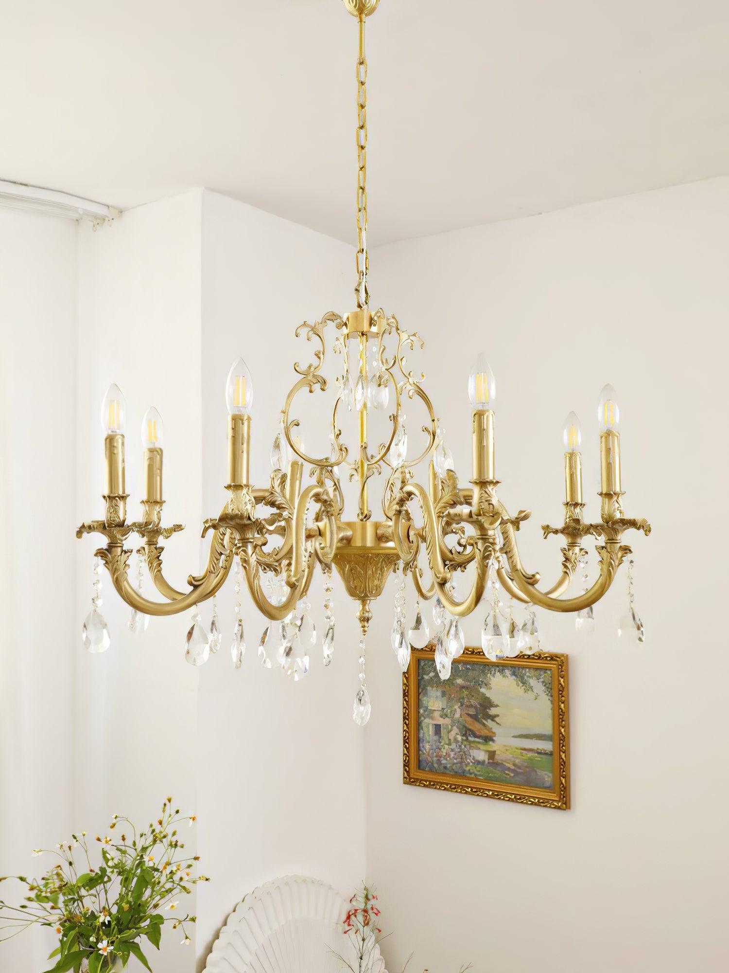 Mira Light Crystal Classic Traditional Chandelier