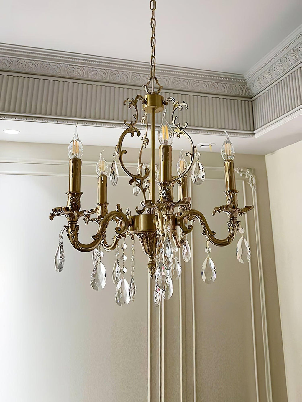 Mira Light Crystal Classic Traditional Chandelier