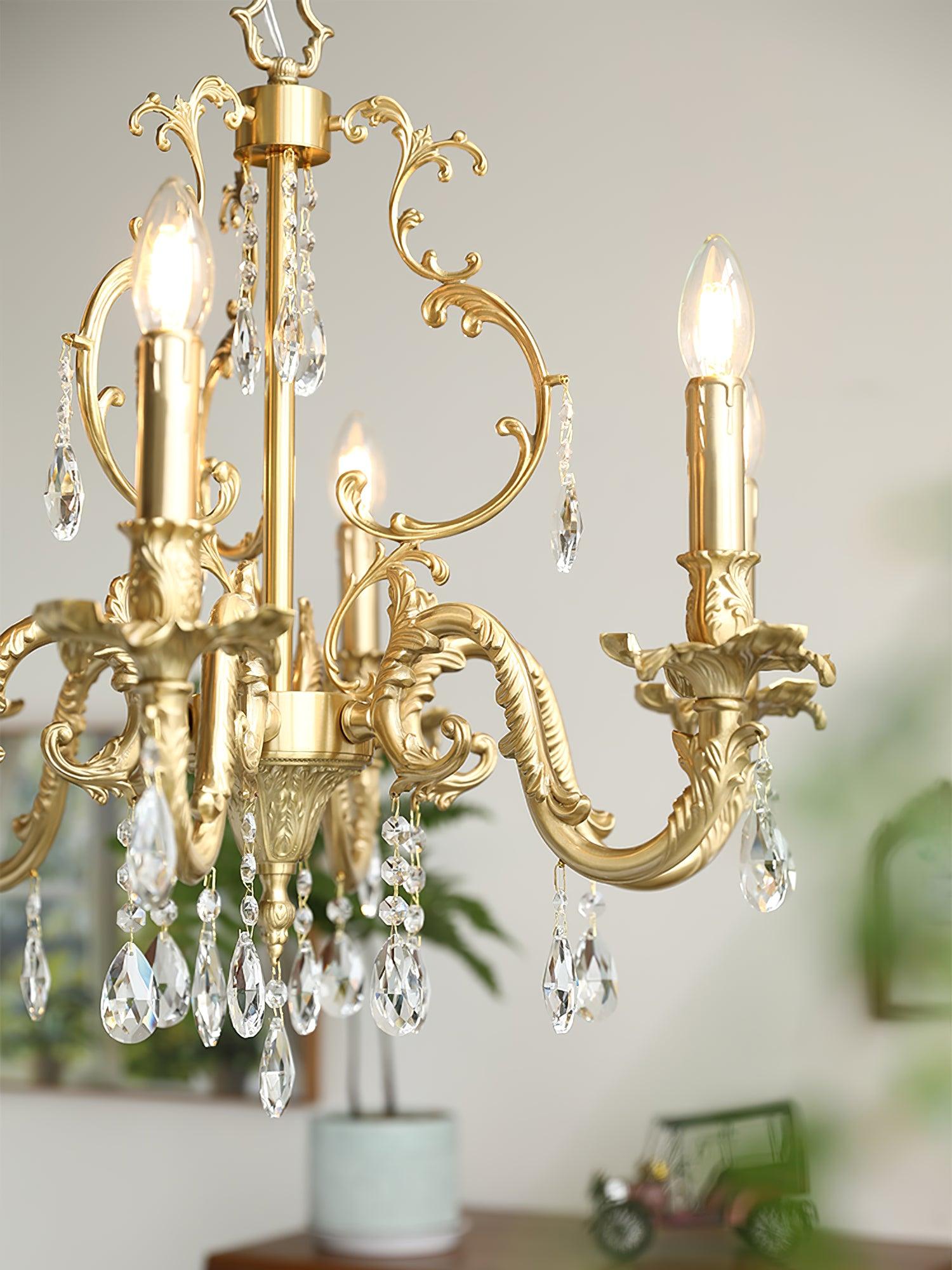 Mira Light Crystal Classic Traditional Chandelier