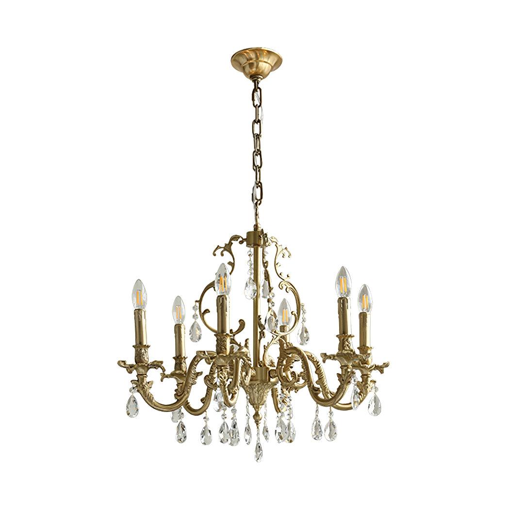 Mira Light Crystal Classic Traditional Chandelier