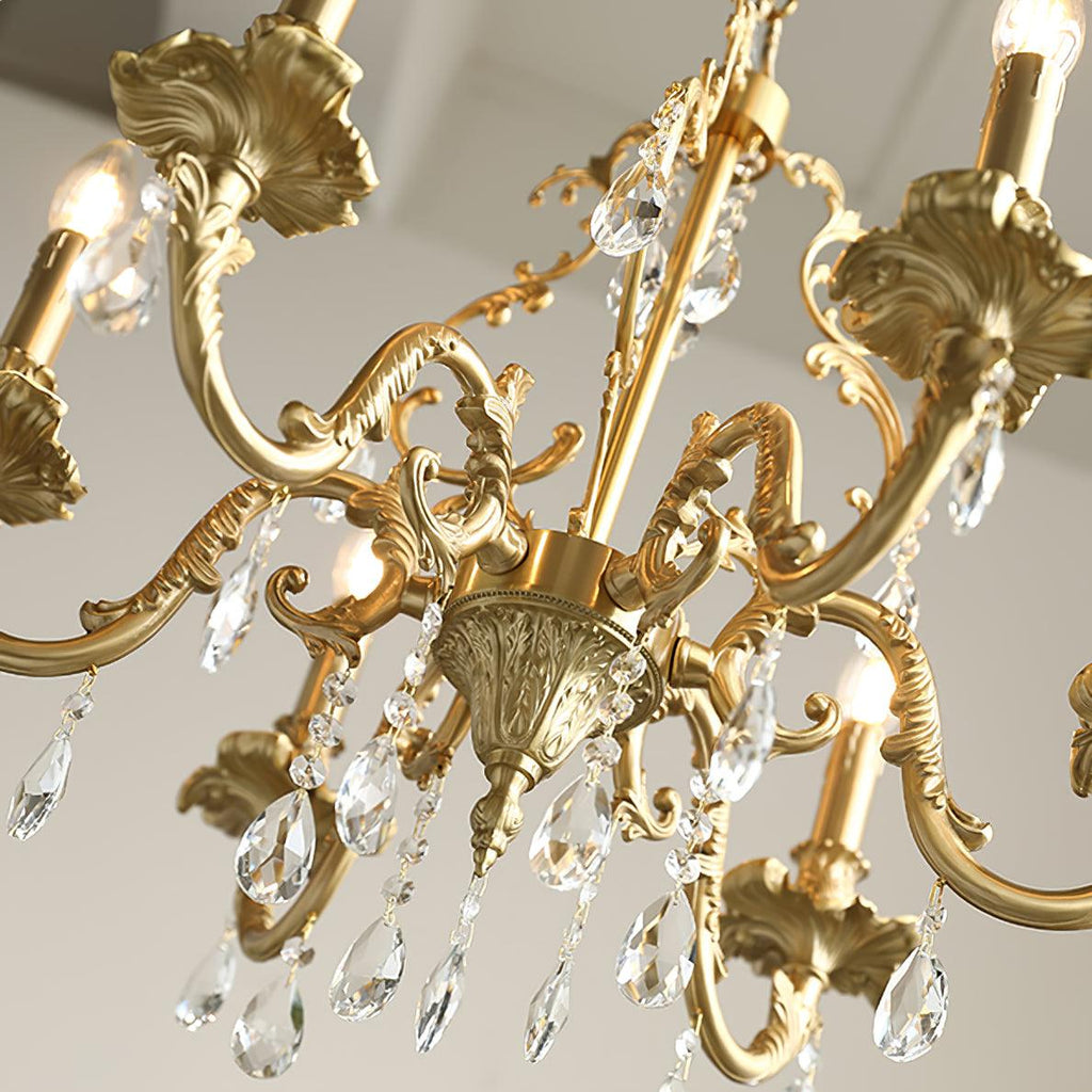 Mira Light Crystal Classic Traditional Chandelier