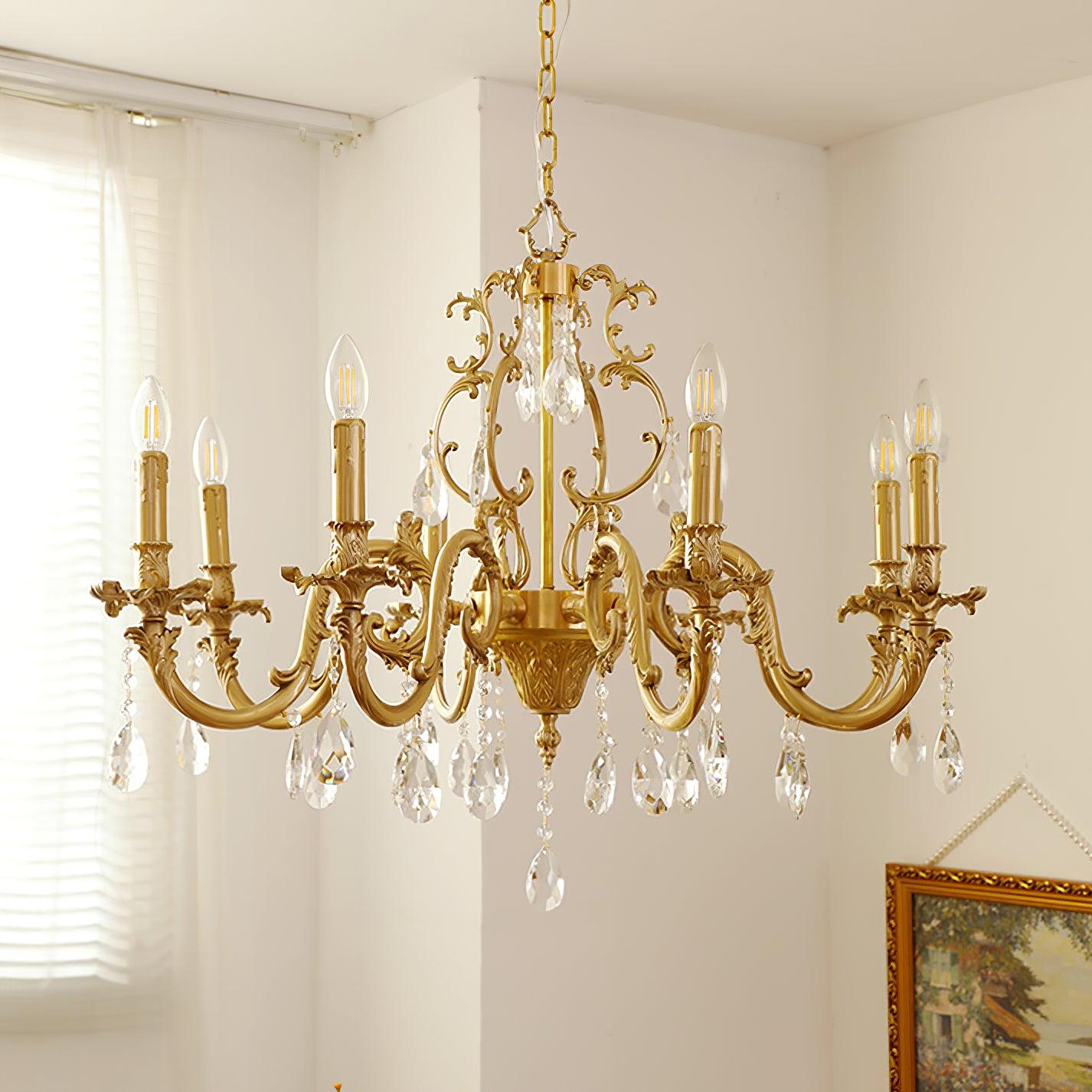 Mira Light Crystal Classic Traditional Chandelier