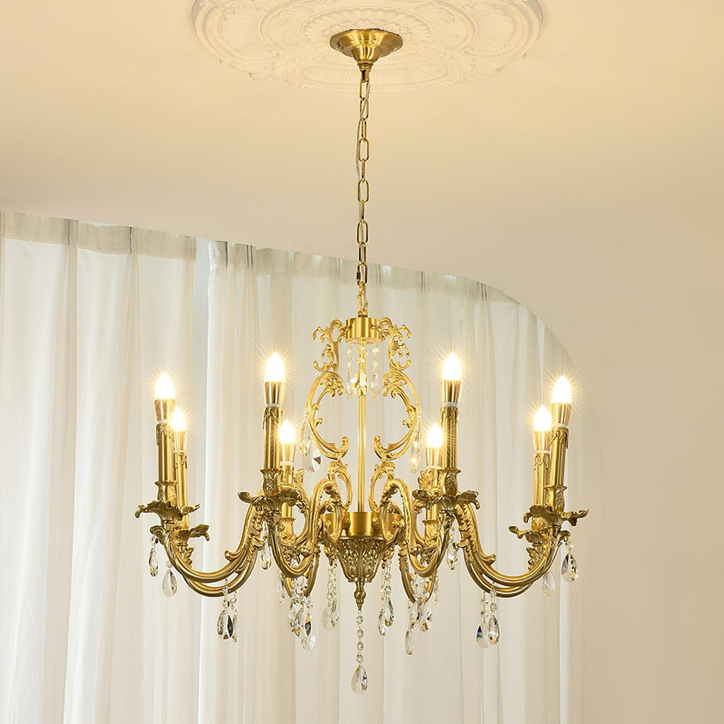 Mira Light Crystal Classic Traditional Chandelier