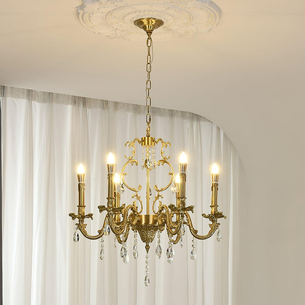 Mira Light Crystal Classic Traditional Chandelier