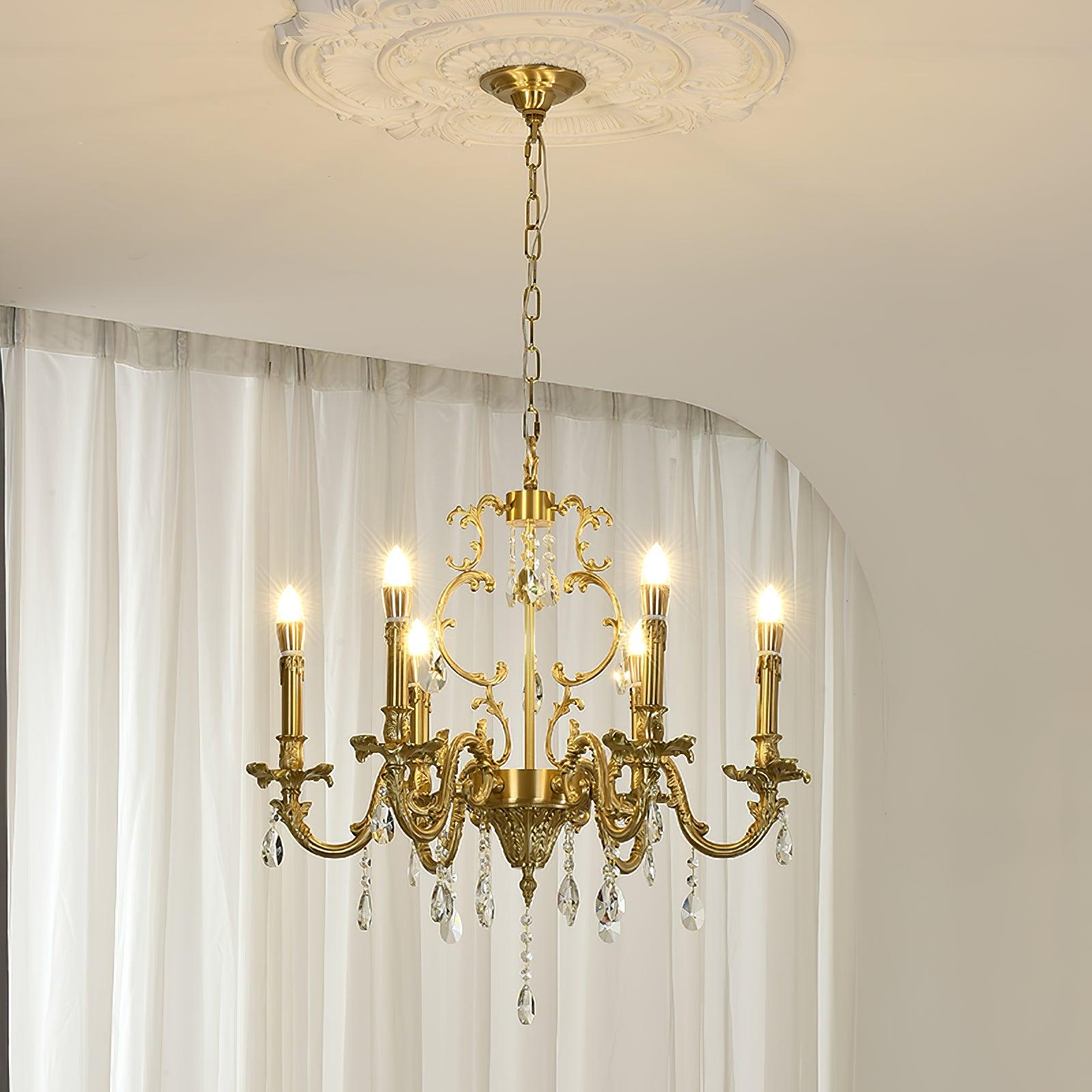 Mira Light Crystal Classic Traditional Chandelier