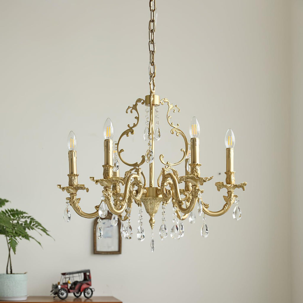 Mira Light Crystal Classic Traditional Chandelier