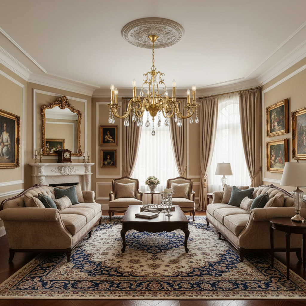 Mira Light Crystal Classic Traditional Chandelier