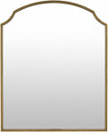 Chloe Gold Mirror with Iron Base
