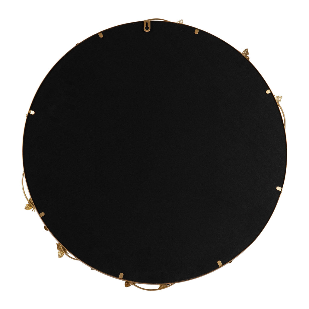 Rosette Garden Floral Wall Mirror
