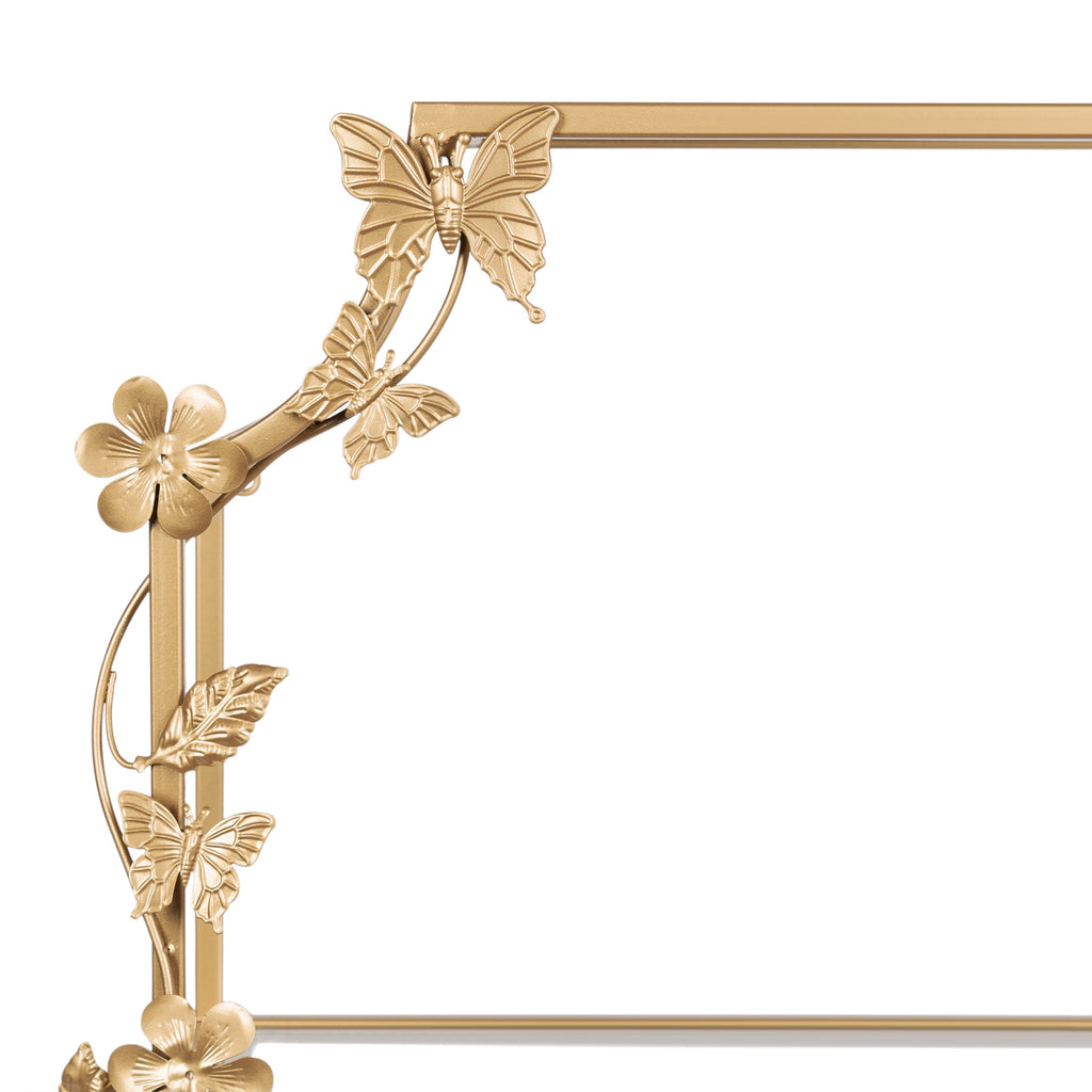 Rosette Garden Floral Tiered Shelf