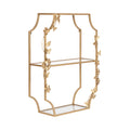Rosette Garden Floral Tiered Shelf